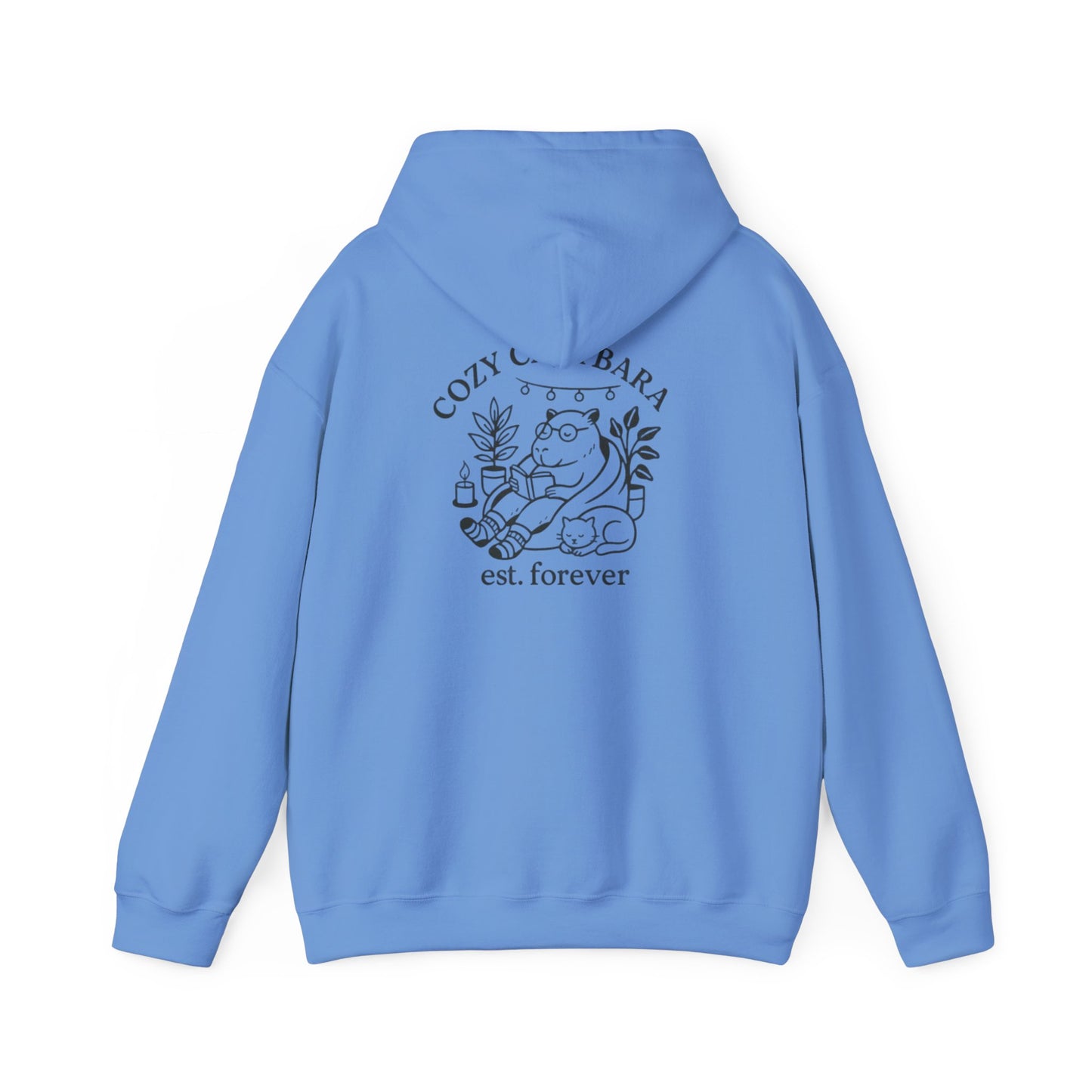 Cozy Capybara Hoodie | Unisex Hoodie for Animal Lovers | Gift for Friends | Chill Vibes | Perfect for Cozy Nights, Birthdays, Parties