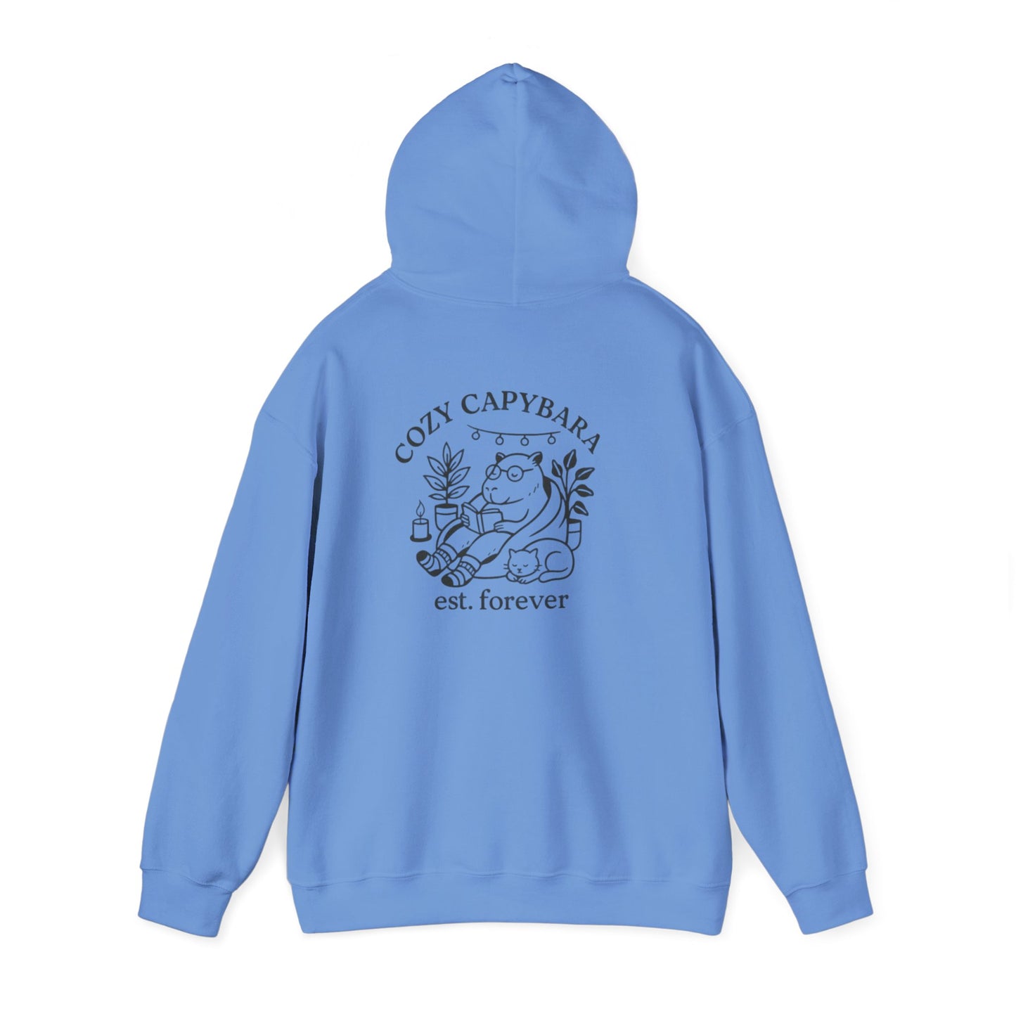 Cozy Capybara Hoodie | Unisex Hoodie for Animal Lovers | Gift for Friends | Chill Vibes | Perfect for Cozy Nights, Birthdays, Parties