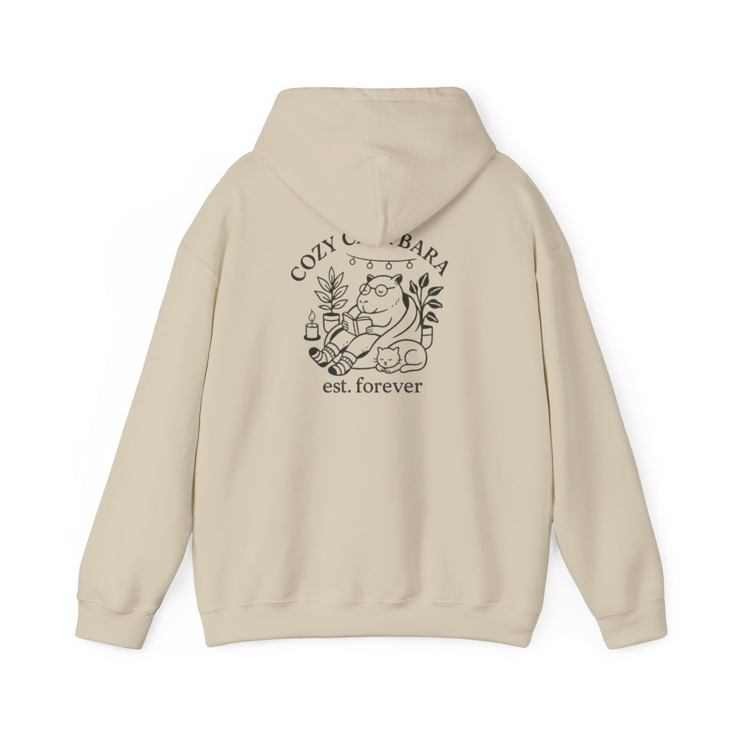 Cozy Capybara Hoodie | Unisex Hoodie for Animal Lovers | Gift for Friends | Chill Vibes | Perfect for Cozy Nights, Birthdays, Parties