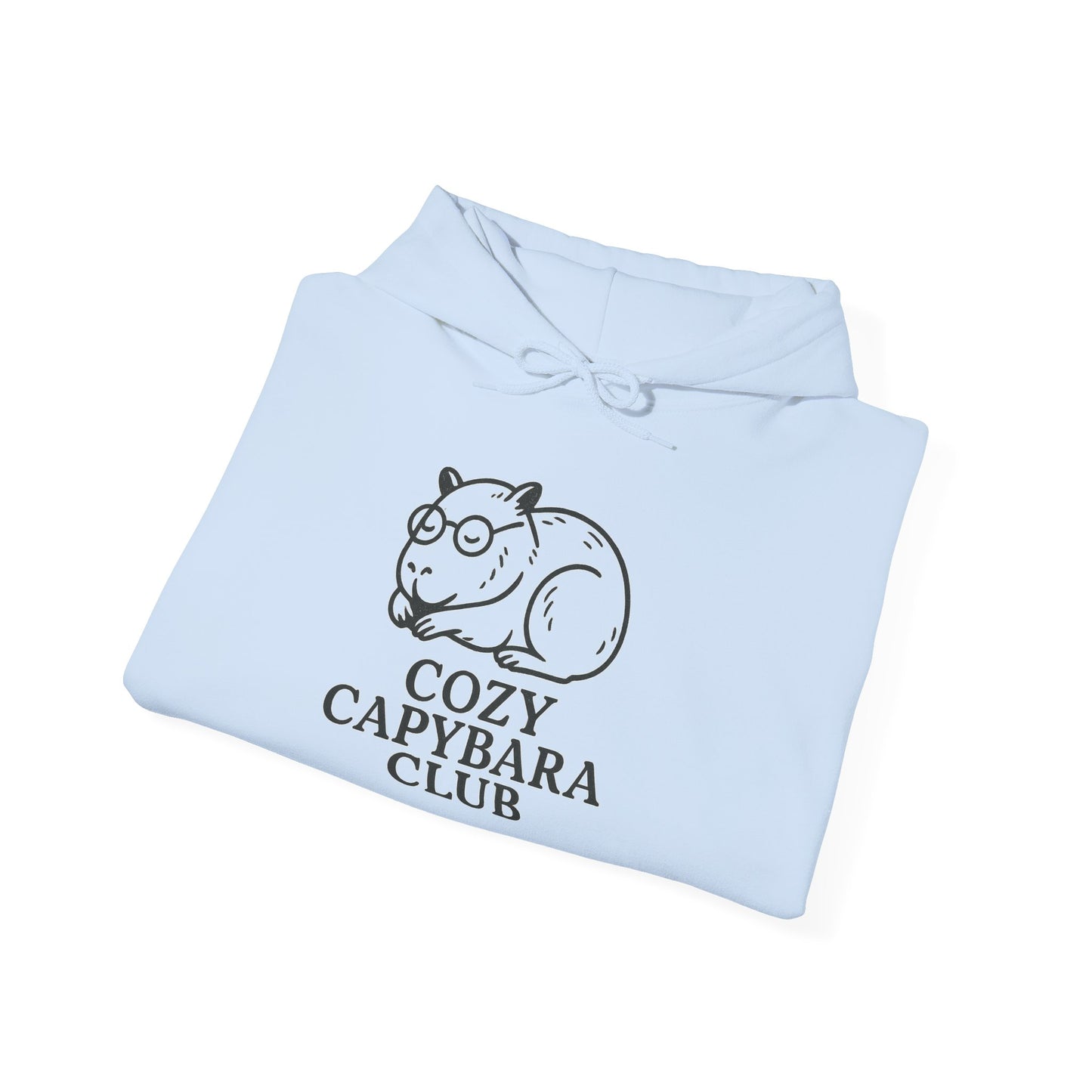 Cozy Capybara Hoodie | Unisex Hoodie for Animal Lovers | Gift for Friends | Chill Vibes | Perfect for Cozy Nights, Birthdays, Parties