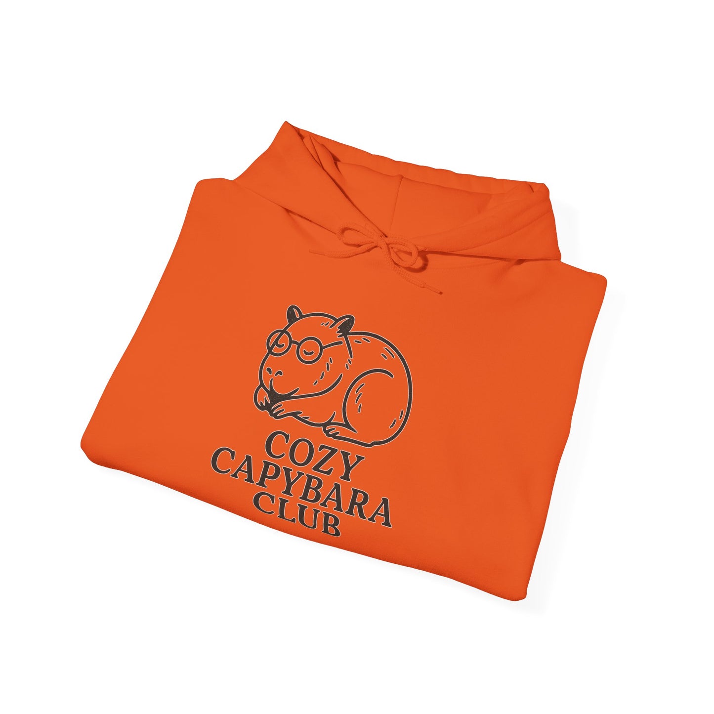 Cozy Capybara Hoodie | Unisex Hoodie for Animal Lovers | Gift for Friends | Chill Vibes | Perfect for Cozy Nights, Birthdays, Parties