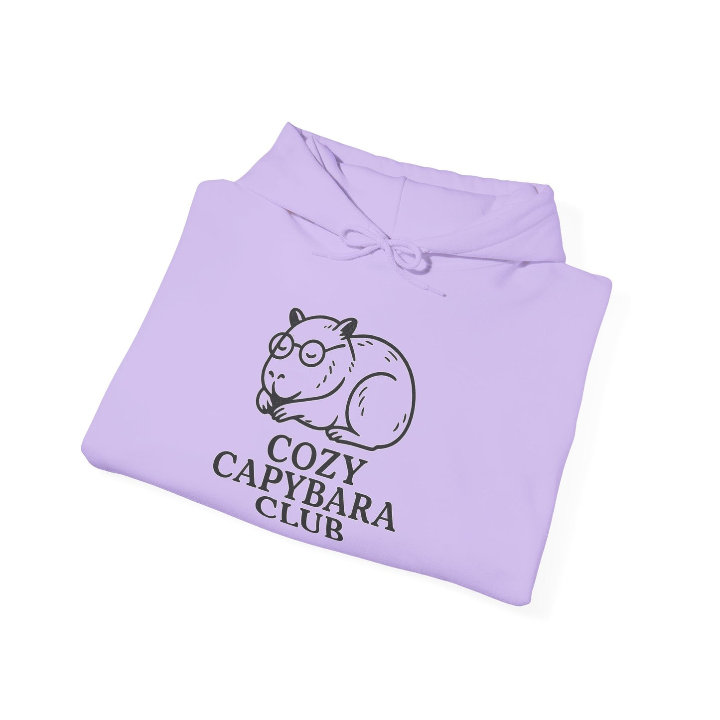 Cozy Capybara Hoodie | Unisex Hoodie for Animal Lovers | Gift for Friends | Chill Vibes | Perfect for Cozy Nights, Birthdays, Parties