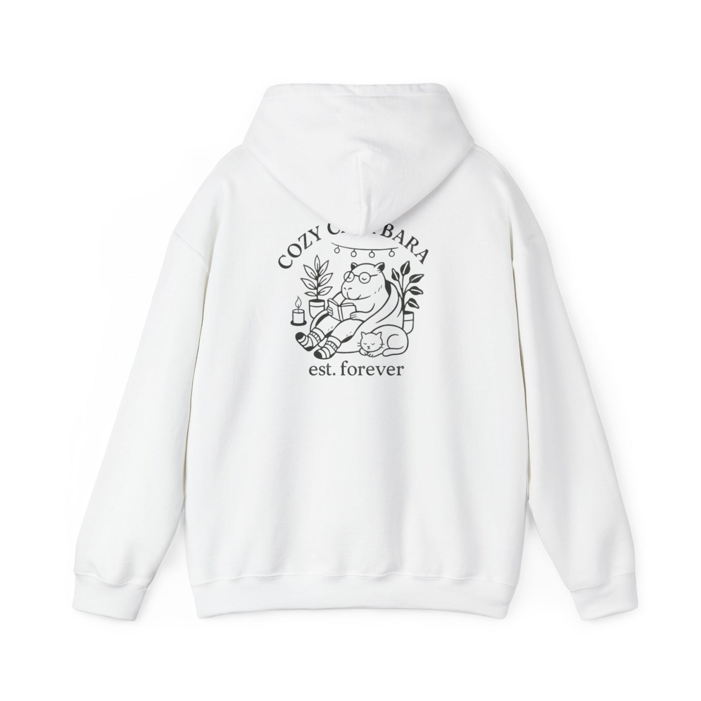 Cozy Capybara Hoodie | Unisex Hoodie for Animal Lovers | Gift for Friends | Chill Vibes | Perfect for Cozy Nights, Birthdays, Parties