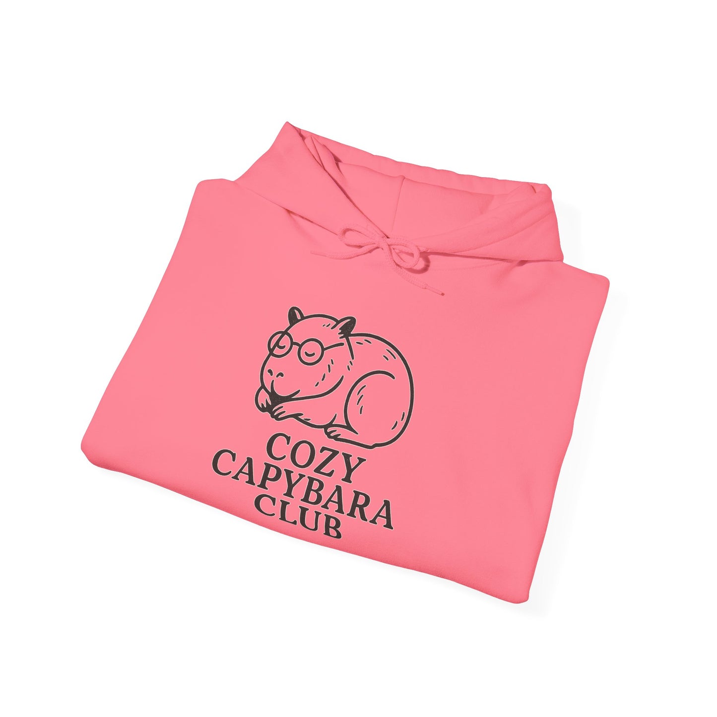 Cozy Capybara Hoodie | Unisex Hoodie for Animal Lovers | Gift for Friends | Chill Vibes | Perfect for Cozy Nights, Birthdays, Parties