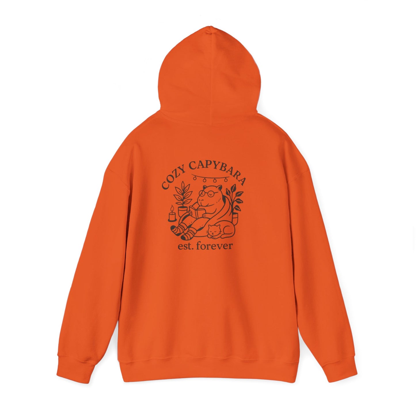 Cozy Capybara Hoodie | Unisex Hoodie for Animal Lovers | Gift for Friends | Chill Vibes | Perfect for Cozy Nights, Birthdays, Parties