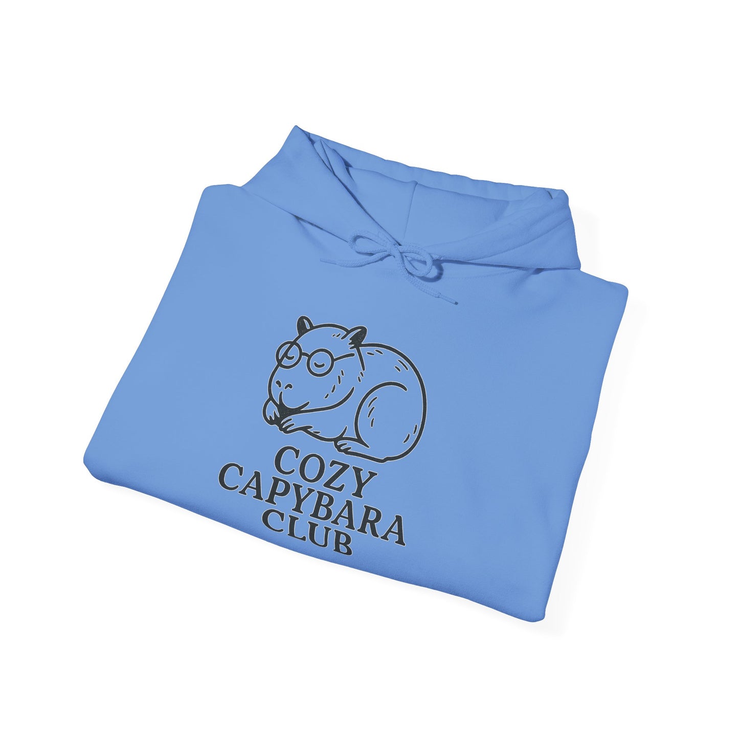 Cozy Capybara Hoodie | Unisex Hoodie for Animal Lovers | Gift for Friends | Chill Vibes | Perfect for Cozy Nights, Birthdays, Parties
