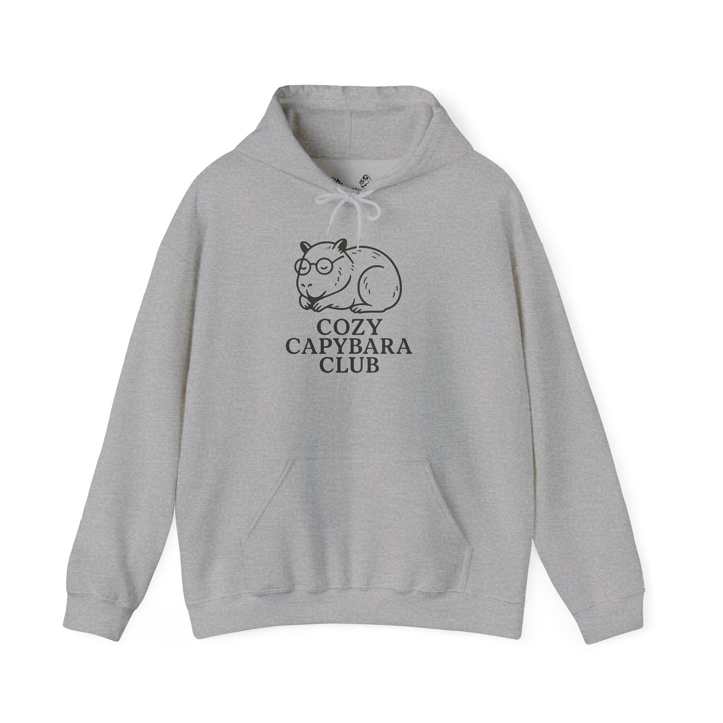 Cozy Capybara Hoodie | Unisex Hoodie for Animal Lovers | Gift for Friends | Chill Vibes | Perfect for Cozy Nights, Birthdays, Parties