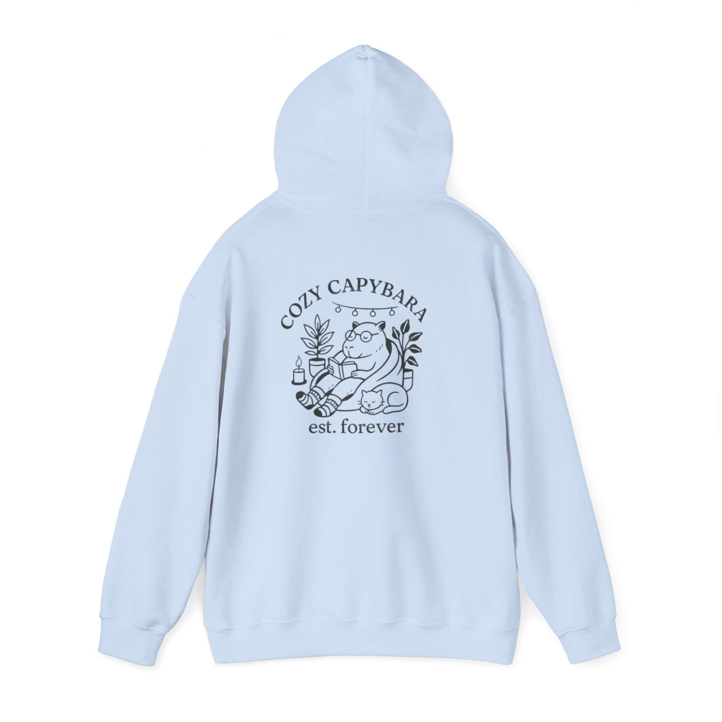 Cozy Capybara Hoodie | Unisex Hoodie for Animal Lovers | Gift for Friends | Chill Vibes | Perfect for Cozy Nights, Birthdays, Parties