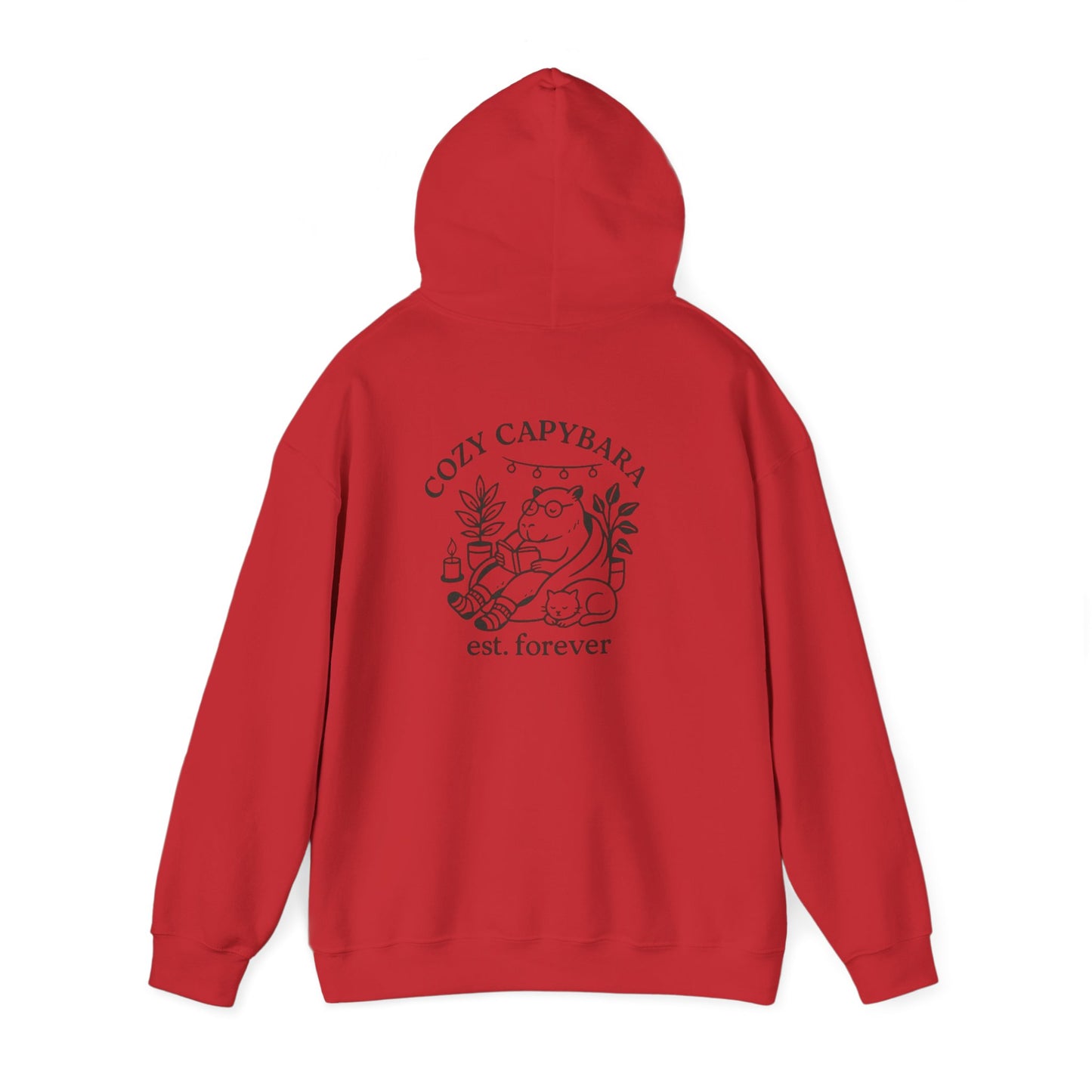 Cozy Capybara Hoodie | Unisex Hoodie for Animal Lovers | Gift for Friends | Chill Vibes | Perfect for Cozy Nights, Birthdays, Parties