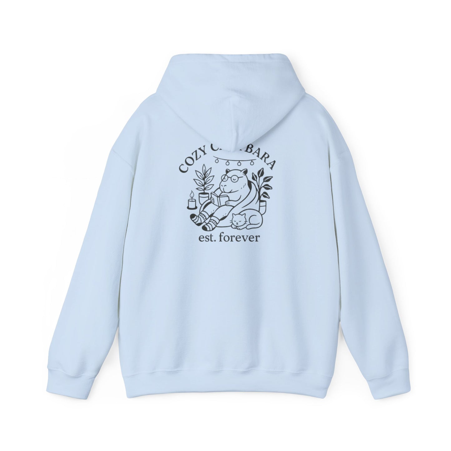 Cozy Capybara Hoodie | Unisex Hoodie for Animal Lovers | Gift for Friends | Chill Vibes | Perfect for Cozy Nights, Birthdays, Parties