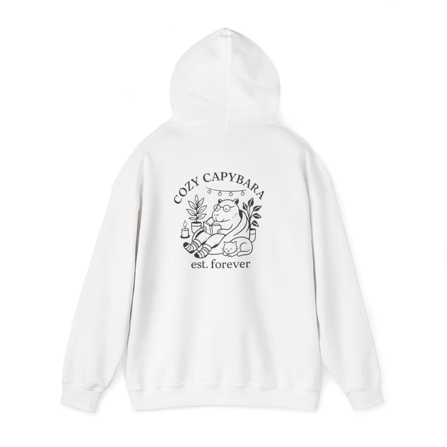 Cozy Capybara Hoodie | Unisex Hoodie for Animal Lovers | Gift for Friends | Chill Vibes | Perfect for Cozy Nights, Birthdays, Parties