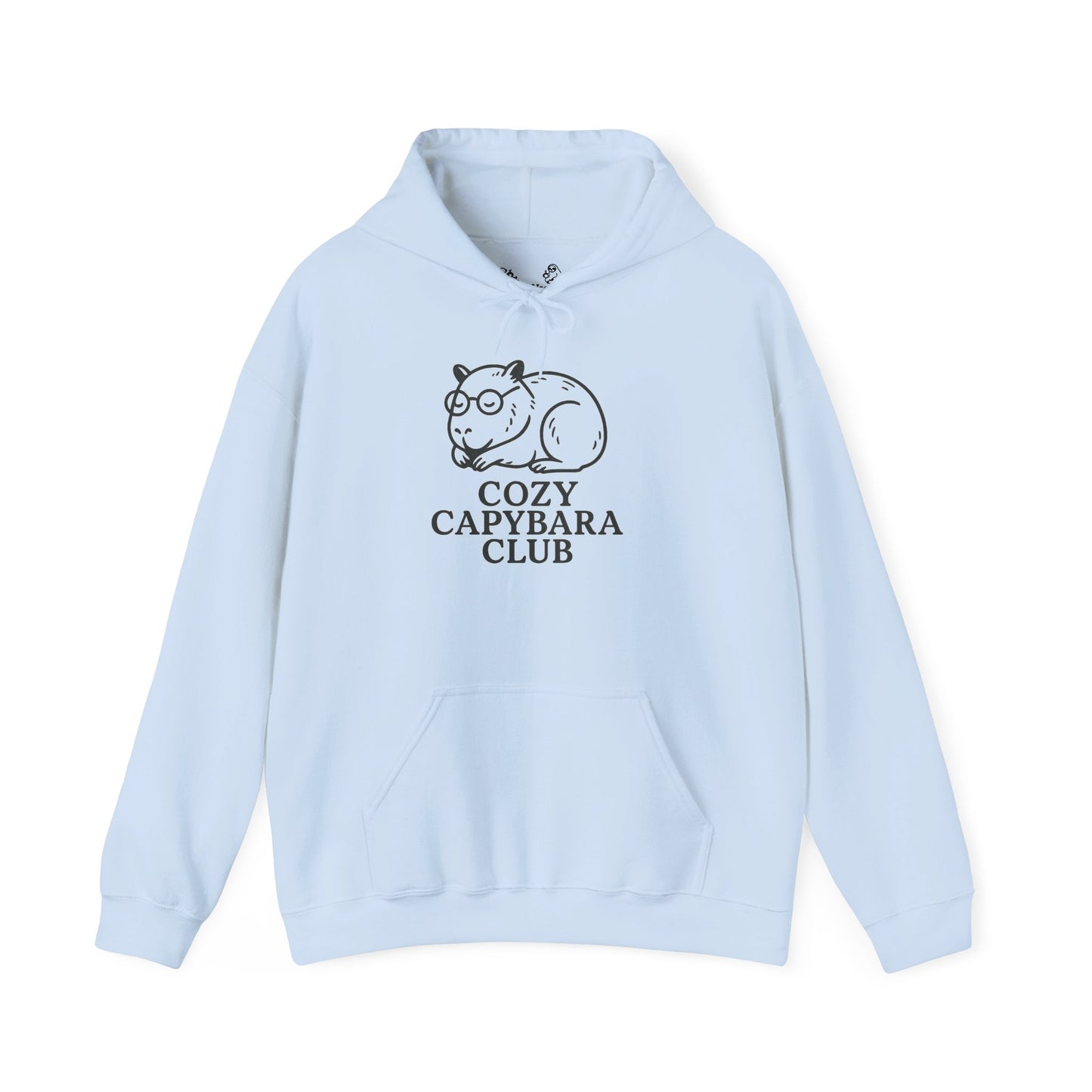 Cozy Capybara Hoodie | Unisex Hoodie for Animal Lovers | Gift for Friends | Chill Vibes | Perfect for Cozy Nights, Birthdays, Parties