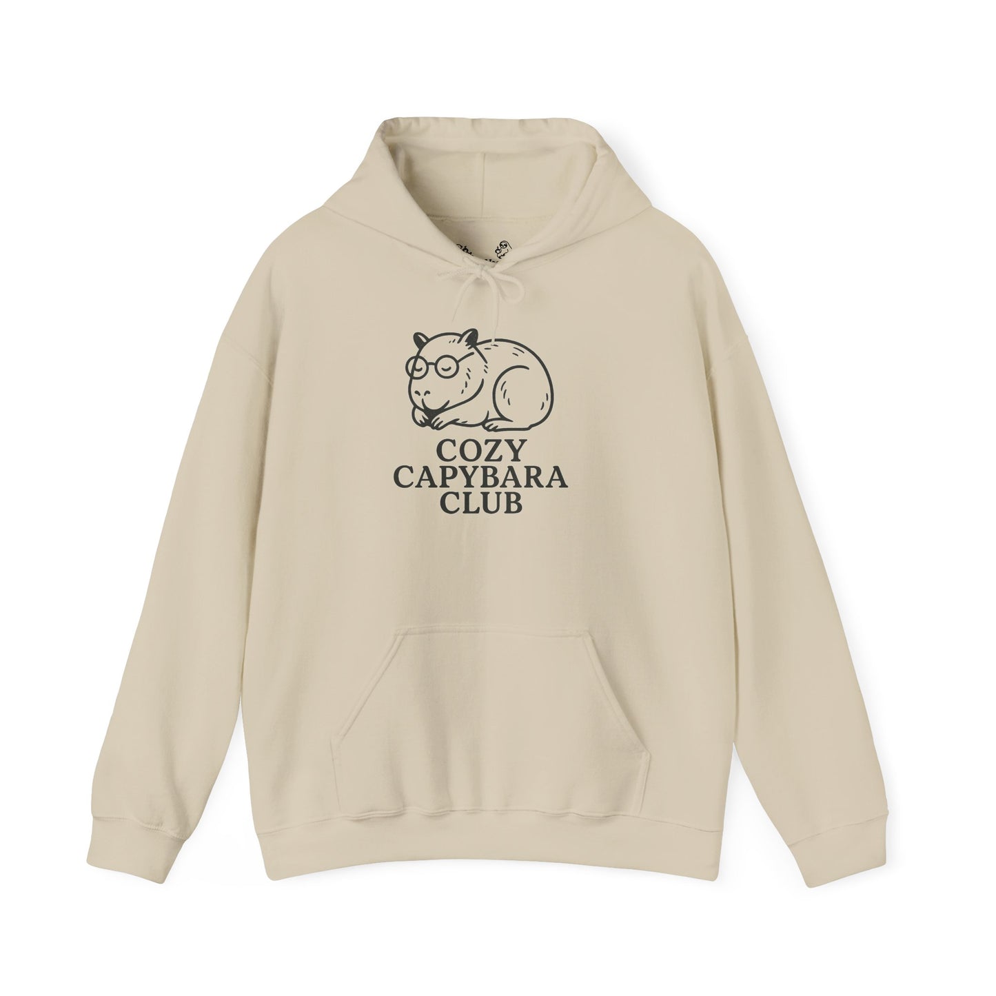 Cozy Capybara Hoodie | Unisex Hoodie for Animal Lovers | Gift for Friends | Chill Vibes | Perfect for Cozy Nights, Birthdays, Parties