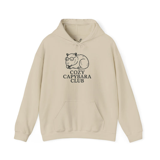 Cozy Capybara Hoodie | Unisex Hoodie for Animal Lovers | Gift for Friends | Chill Vibes | Perfect for Cozy Nights, Birthdays, Parties