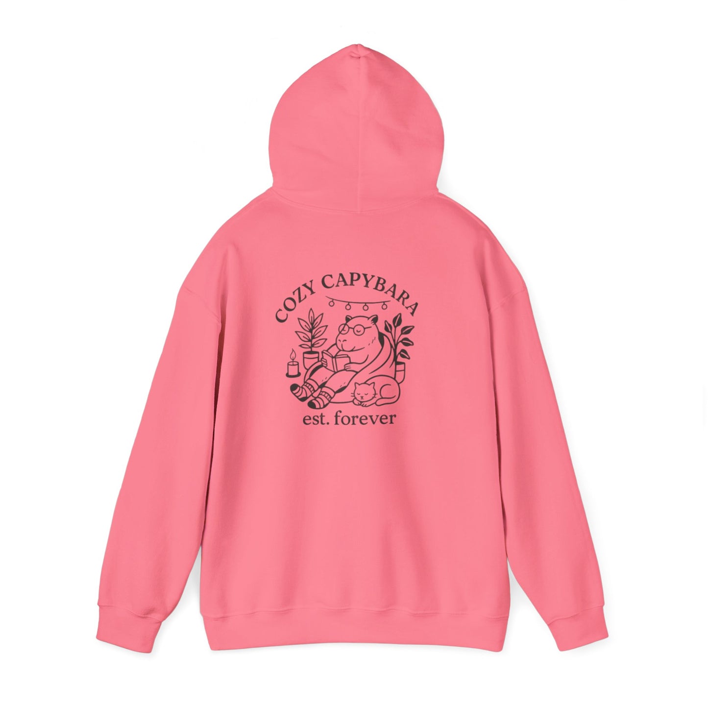 Cozy Capybara Hoodie | Unisex Hoodie for Animal Lovers | Gift for Friends | Chill Vibes | Perfect for Cozy Nights, Birthdays, Parties