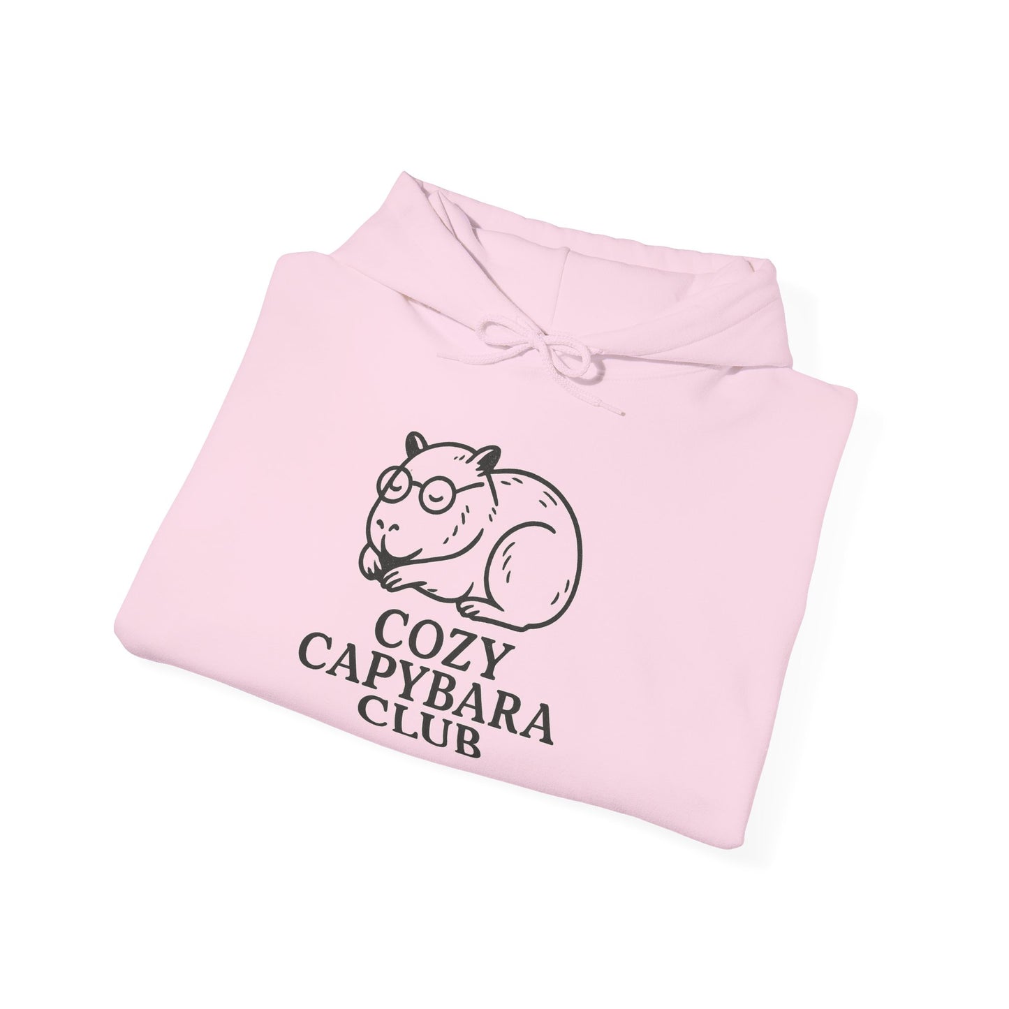 Cozy Capybara Hoodie | Unisex Hoodie for Animal Lovers | Gift for Friends | Chill Vibes | Perfect for Cozy Nights, Birthdays, Parties