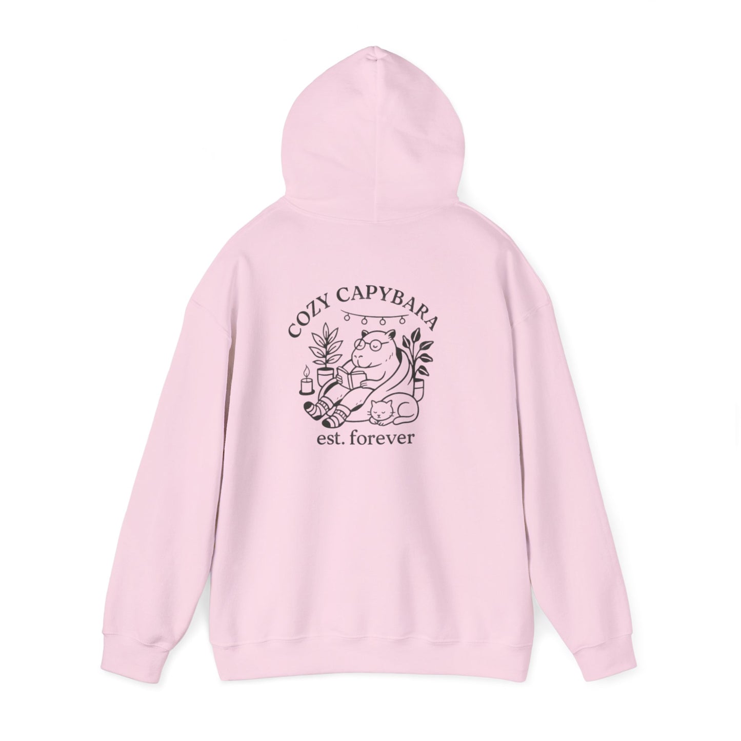 Cozy Capybara Hoodie | Unisex Hoodie for Animal Lovers | Gift for Friends | Chill Vibes | Perfect for Cozy Nights, Birthdays, Parties