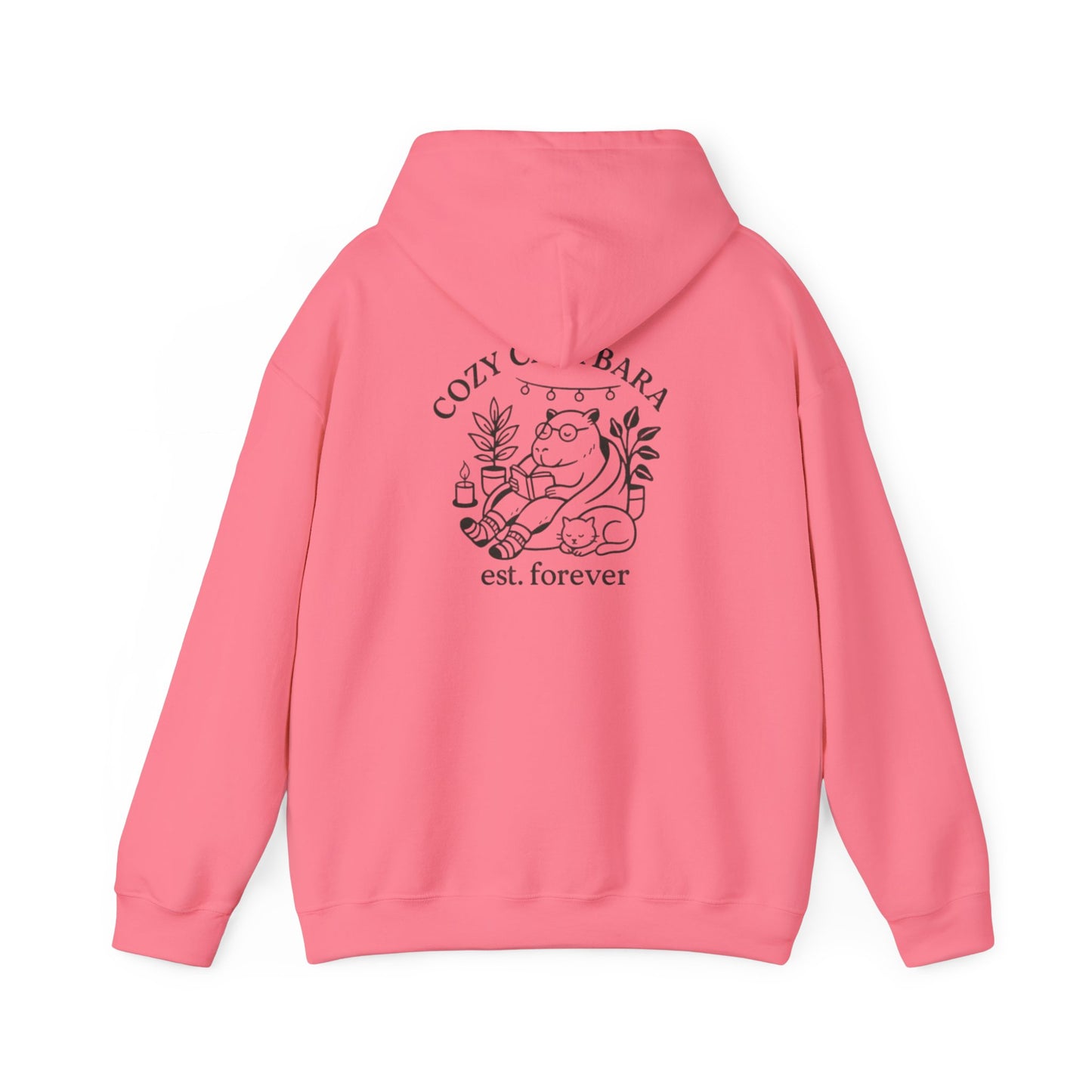 Cozy Capybara Hoodie | Unisex Hoodie for Animal Lovers | Gift for Friends | Chill Vibes | Perfect for Cozy Nights, Birthdays, Parties